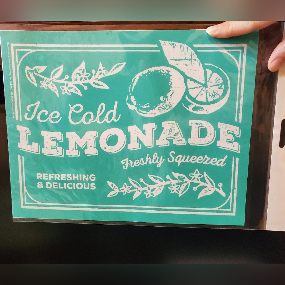 Lemonade Stand Chalk Couture Transfer